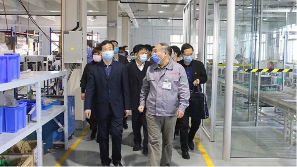 鄭州市萬副市長蒞臨長城科工貿(mào)指導工作
